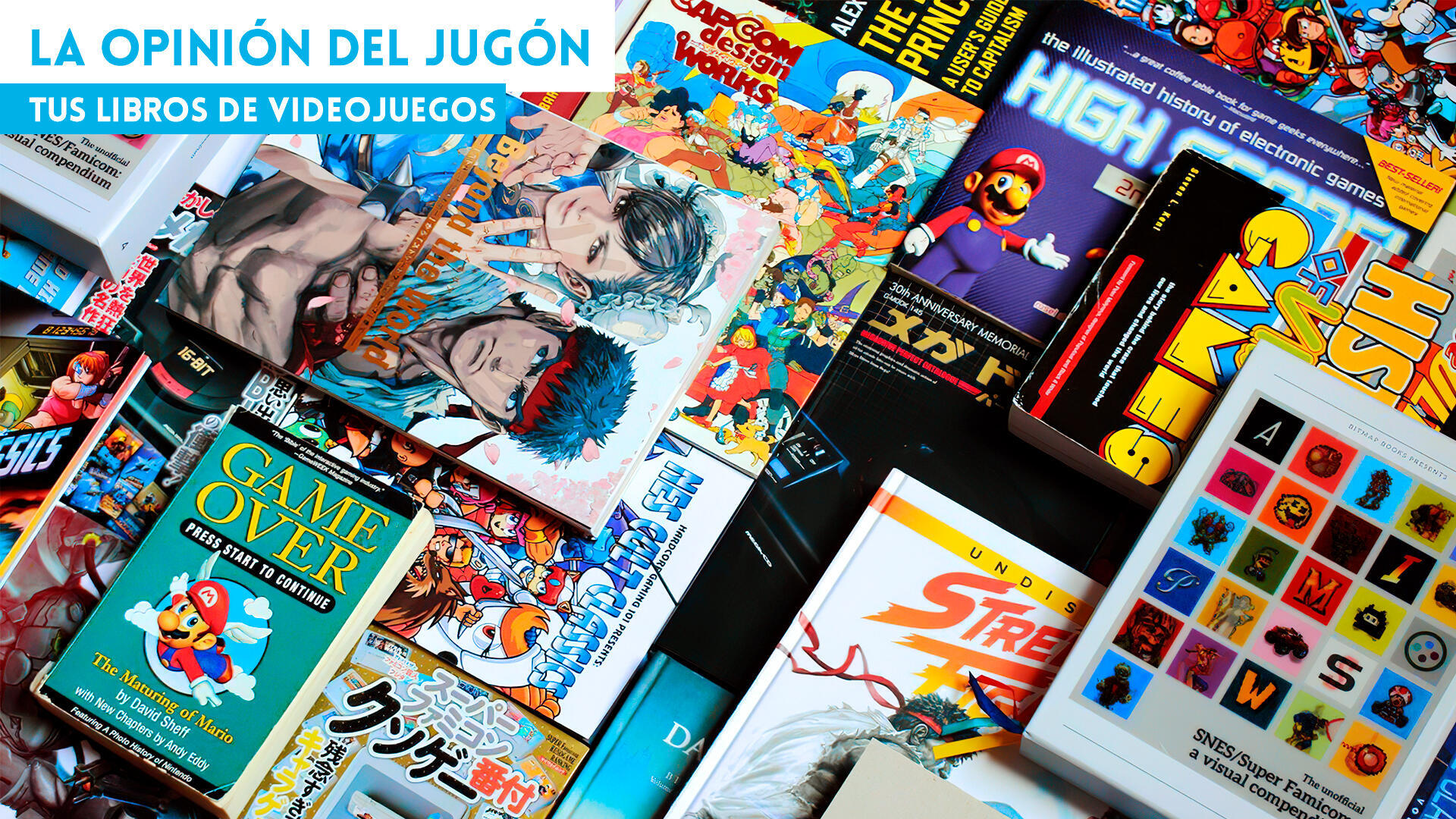 Tus libros de videojuegos