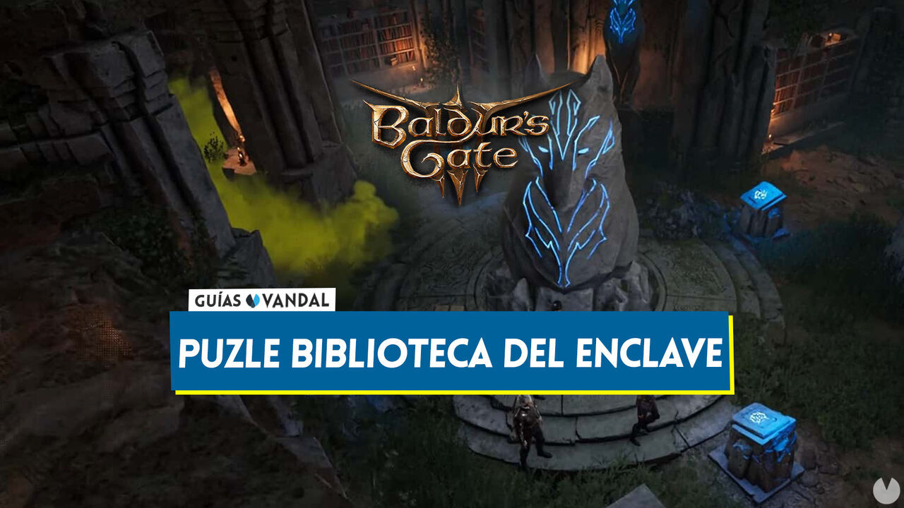 Puzle Biblioteca del Enclave en Baldur's Gate 3: Cmo resolverlo y recompensas - Baldur's Gate 3