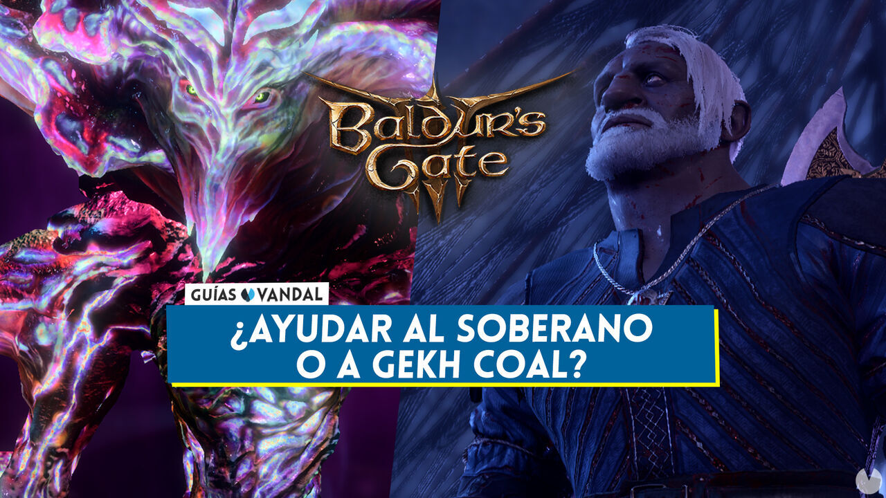 Ayudar al soberano o a Gekh Coal en Baldur's Gate 3: Con qu bando aliarse? - Baldur's Gate 3