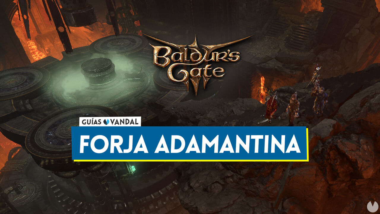 Baldur's Gate 3: Cmo llegar a la Forja adamantina y usarla para obtener botn? - Localizacin - Baldur's Gate 3