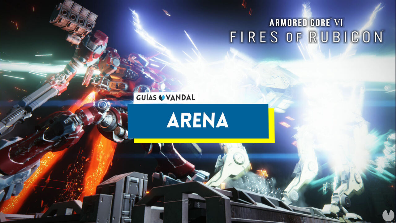 Arena en Armored Core 6: Fires of Rubicon, todos los combates y recompensas - Armored Core 6: Fires of Rubicon