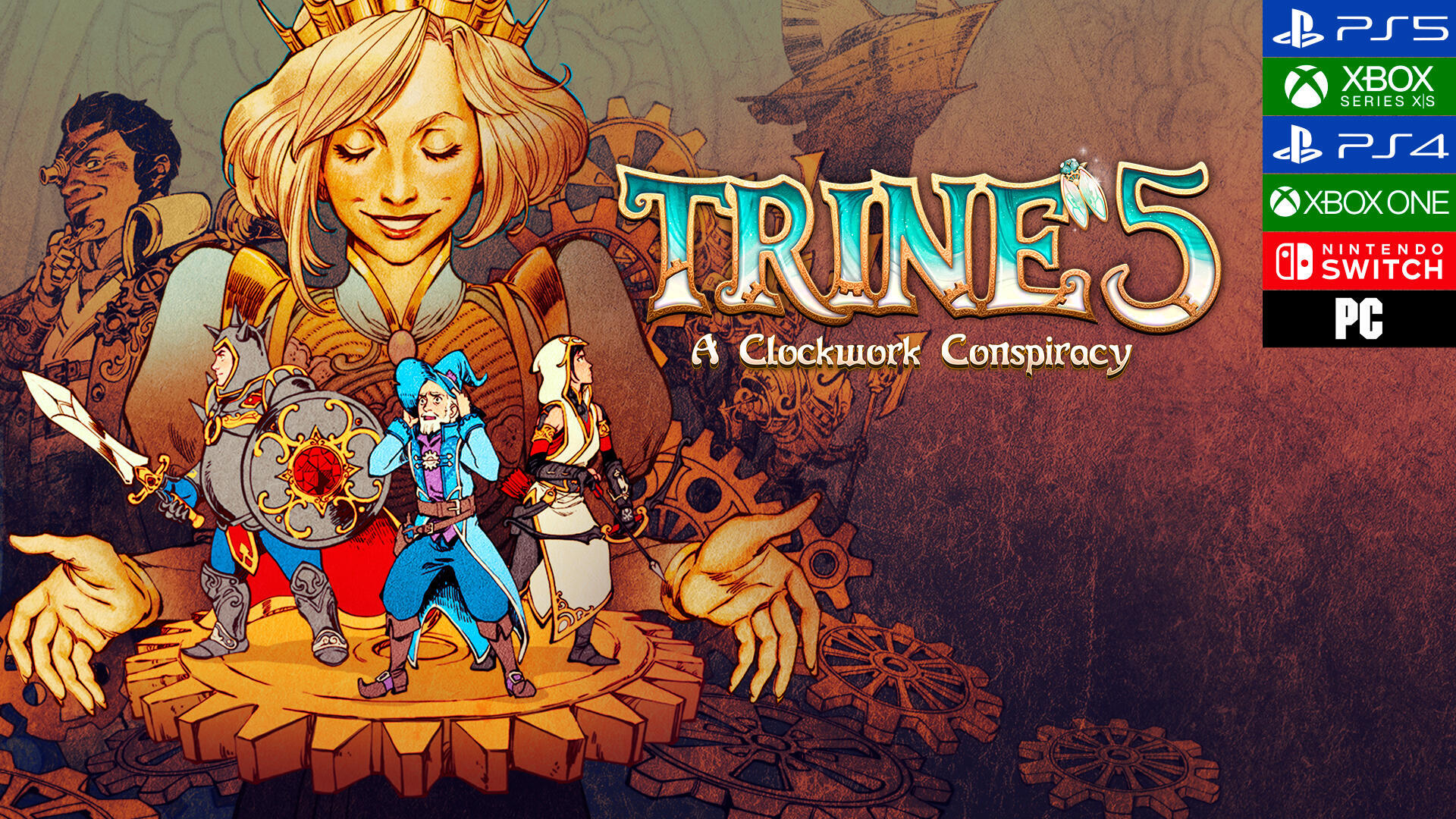 Trine 5: A Clockwork Conspiracy instal the new for apple