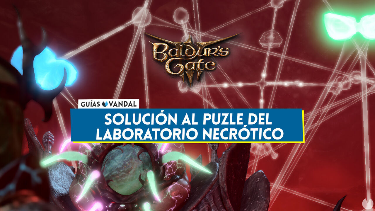 Baldur's Gate 3: Cmo resolver el puzle del laboratorio necrtico? (Solucin) - Baldur's Gate 3