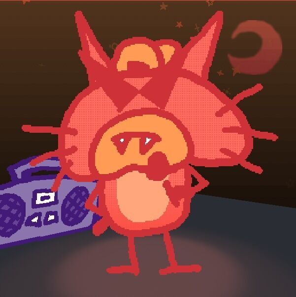 Imagen de 'Kat Ass DJ', tambin llamado 'Foking DJ Pussy Cal Gaem'.