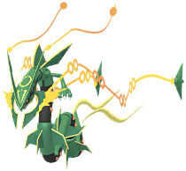 Pokmon Go - Pokmon Megaevolucin de tercera generacin: Mega Rayquaza