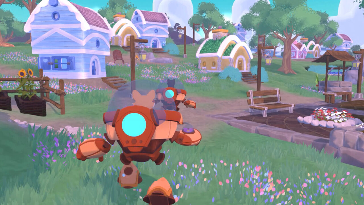 Como Animal Crossing pero con un perrete montado en un robot: Así es Animalkind