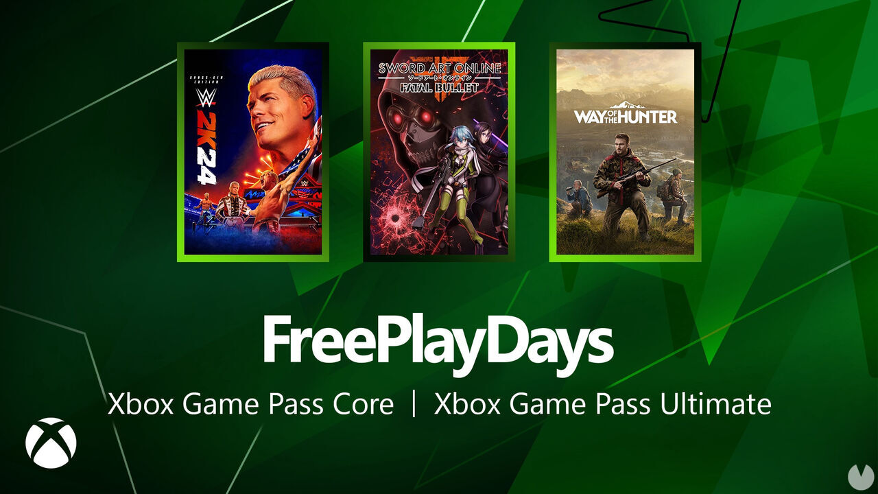 Nuevos juegos gratis Free Play Days de Xbox.