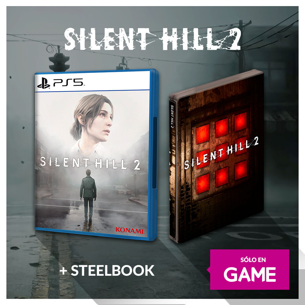 Steelbook exclusiva de Silent Hill 2 en GAME