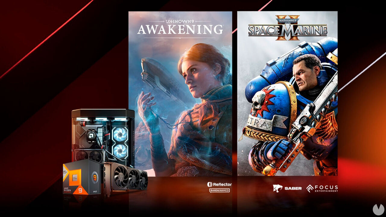 AMD regala Warhammer 40.000: Space Marine 2 y  otro juego de aventuras si compras sus procesadores o hardware