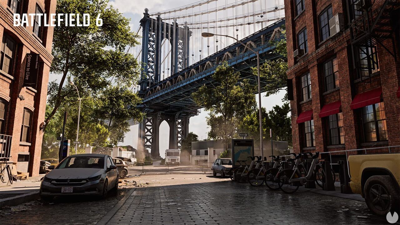 Imagen promocional del mapa Empire State para el segundo fin de semana de la beta de Battlefield 6
