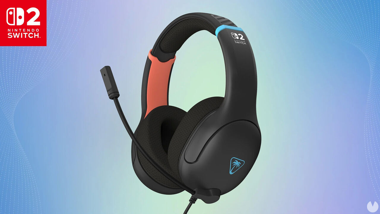 Nuevos auriculares con cable Airlite Fit para Nintendo Switch 2