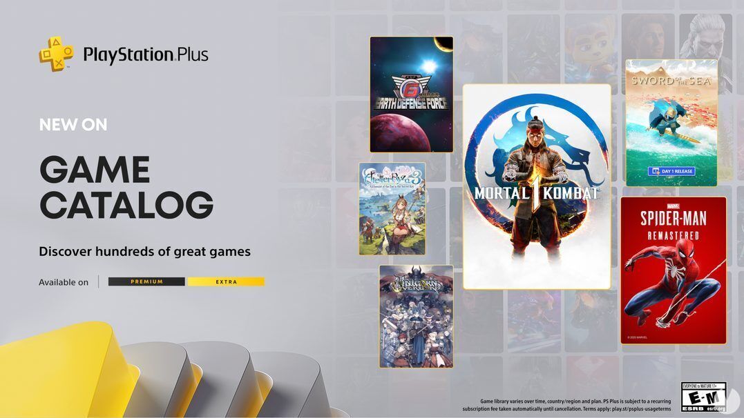 Novedades de PS Plus Extra y Premium en agosto de 2025