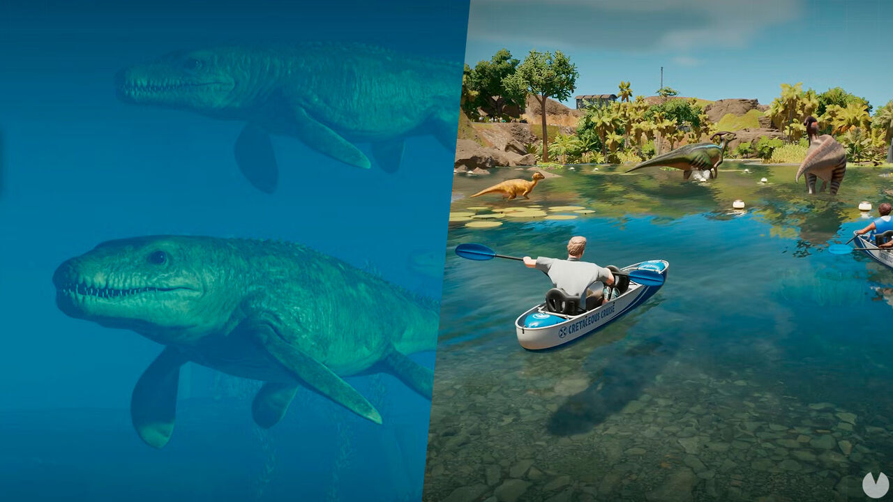 Disfruta de Jurassic World Evolution 3 con Cretaceous Cruise, la atracción en kayak que se muestra en tráiler. Noticias en tiempo real