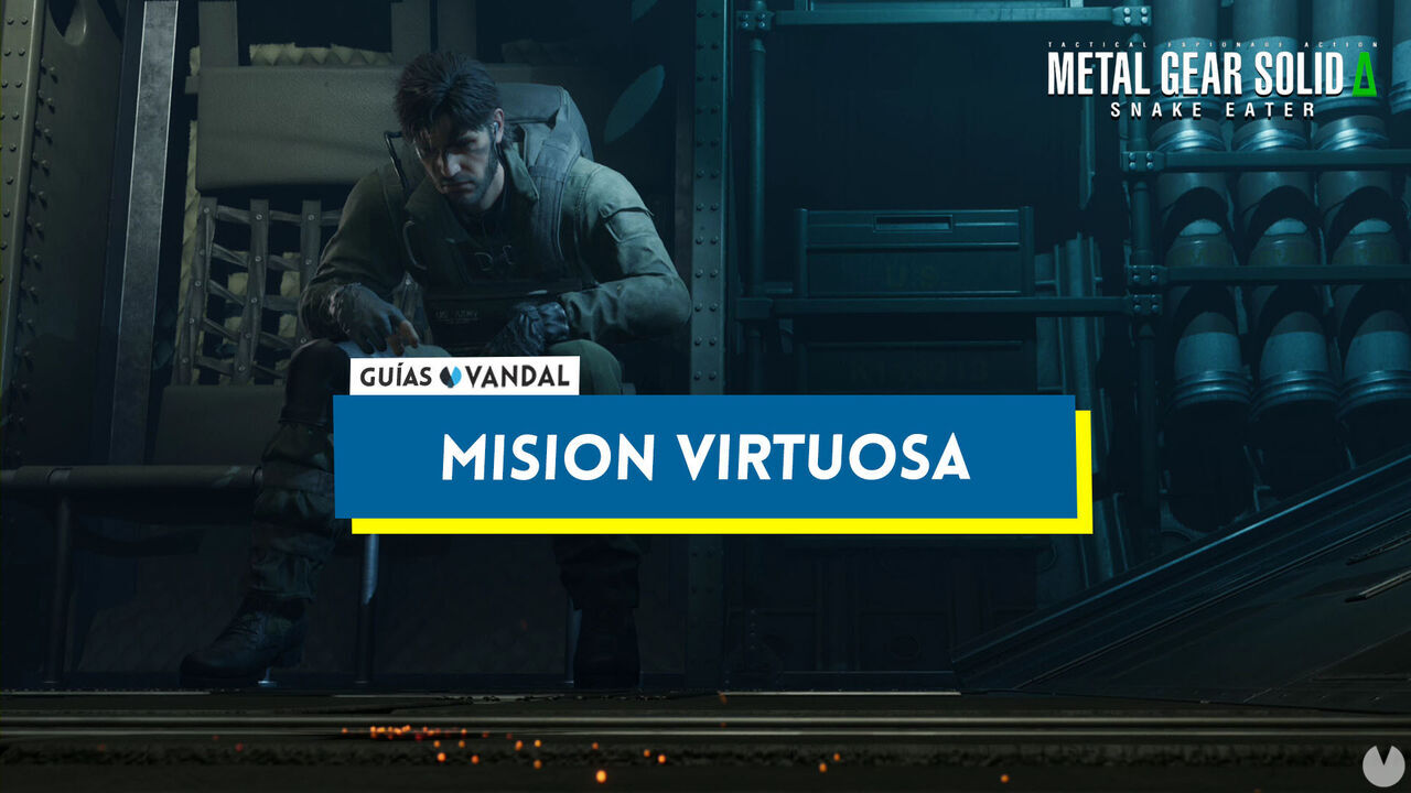 Misin Virtuosa al 100% en Metal  Gear Solid Delta - Metal Gear Solid Delta: Snake Eater