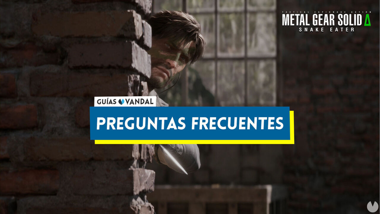 Preguntas frecuentes en Metal Gear Solid Delta - Metal Gear Solid Delta: Snake Eater
