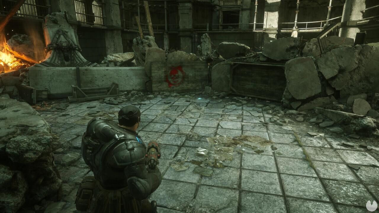 Gears of War Reloaded - Localización de la placa de la CGO 01