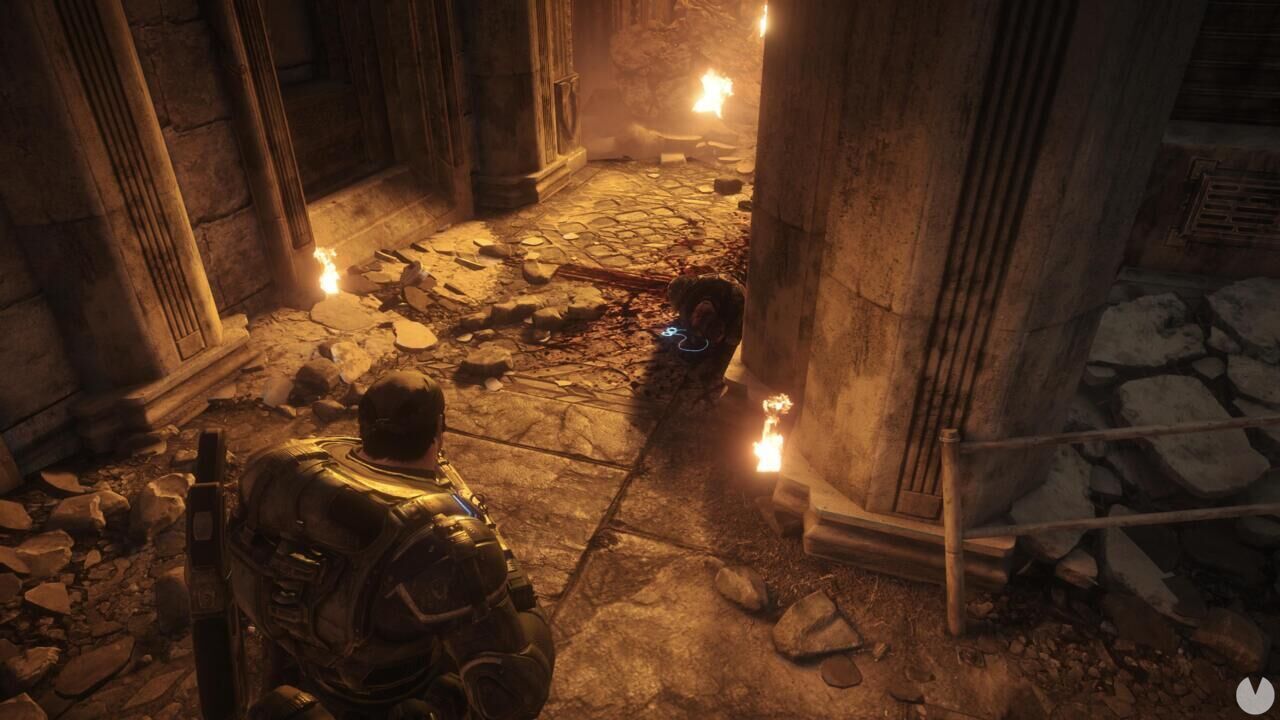Gears of War Reloaded - Localización de la placa de la CGO 10