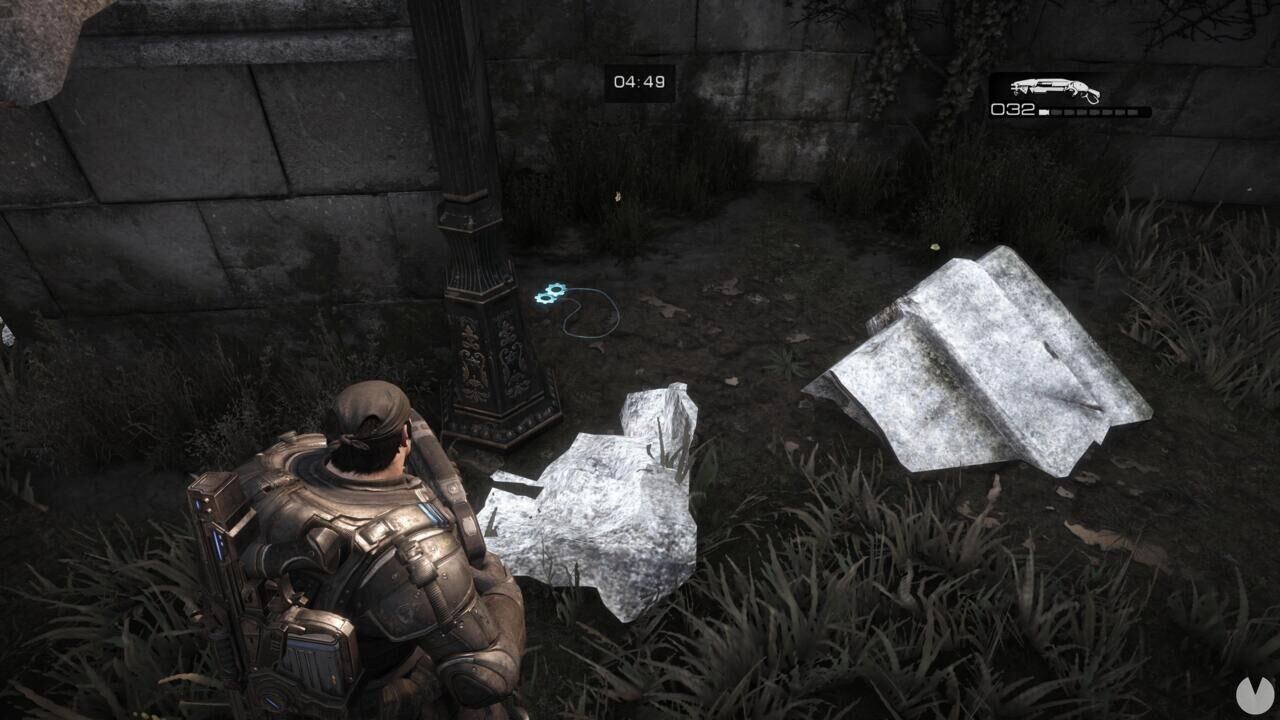 Gears of War Reloaded - Localización de la placa de la CGO 12