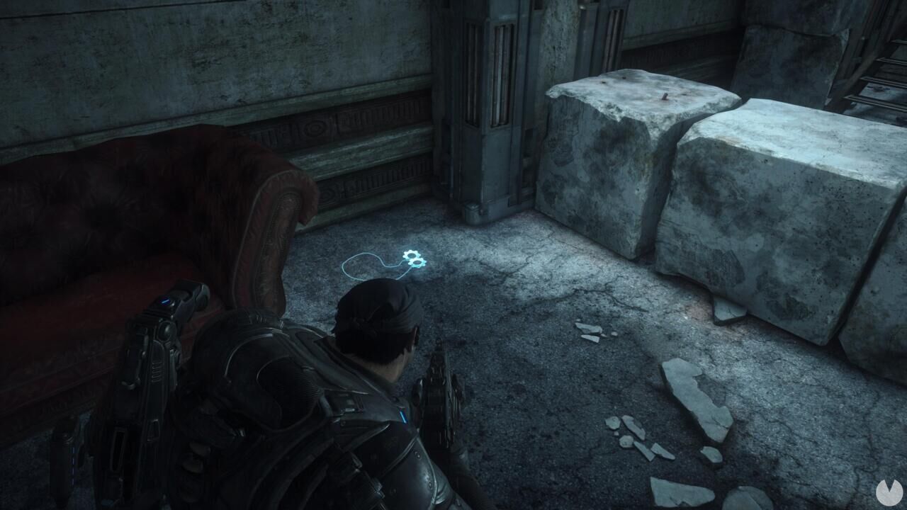 Gears of War Reloaded - Localización de la placa de la CGO 13