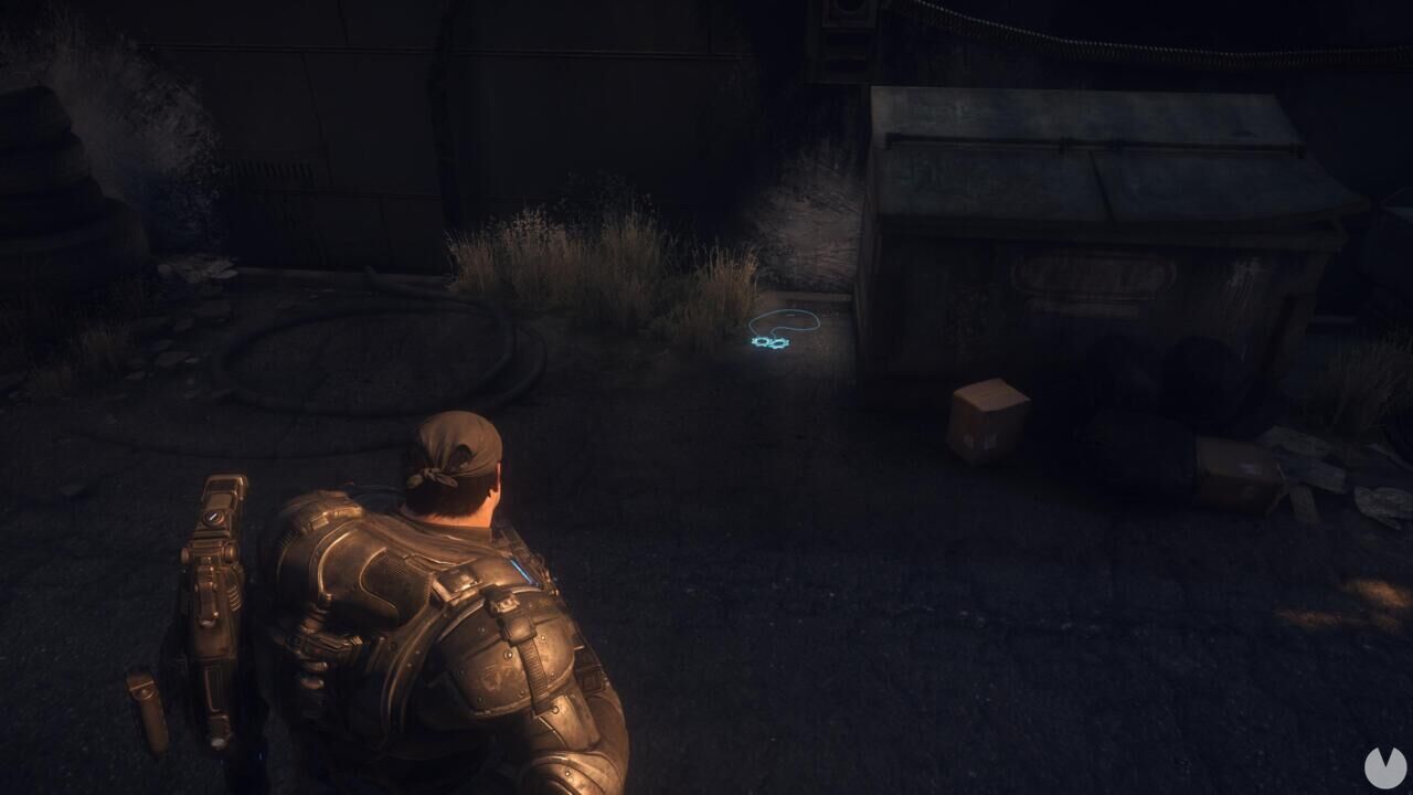Gears of War Reloaded - Localización de la placa de la CGO 14