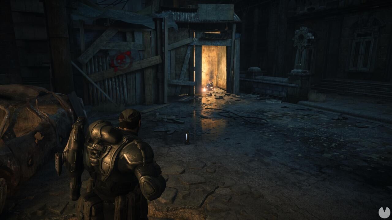Gears of War Reloaded - Localización de la placa de la CGO 16