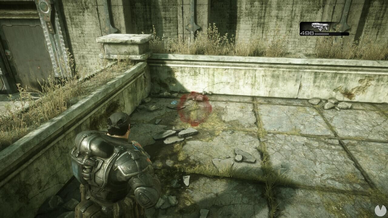 Gears of War Reloaded - Localización de la placa de la CGO 03
