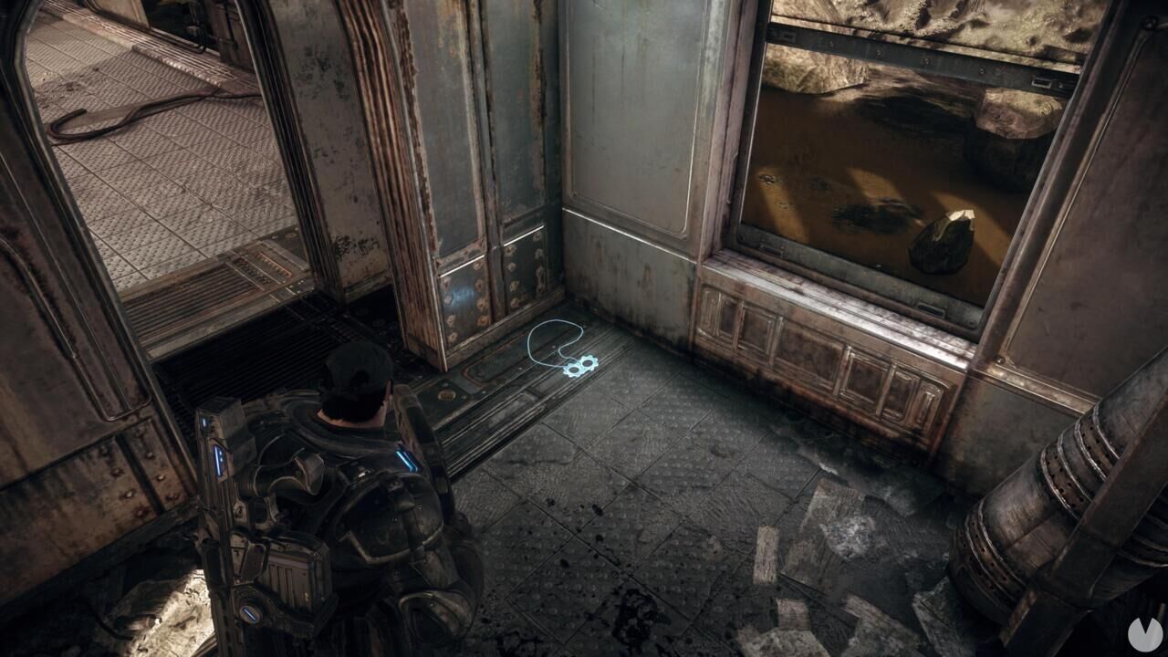 Gears of War Reloaded - Localización de la placa de la CGO 31