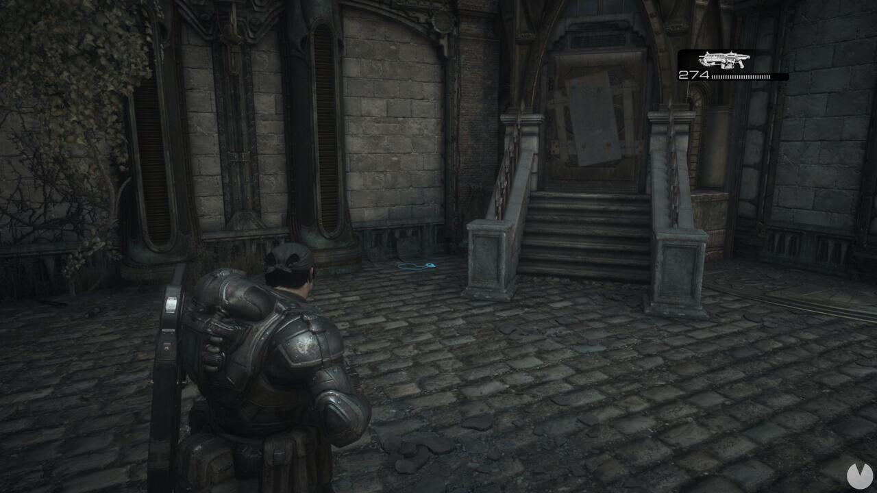 Gears of War Reloaded - Localización de la placa de la CGO 25