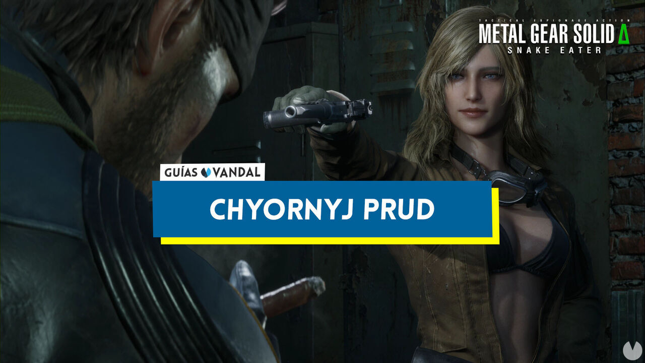 Chyornyj Prud al 100% en Metal Gear Solid Delta - Metal Gear Solid Delta: Snake Eater