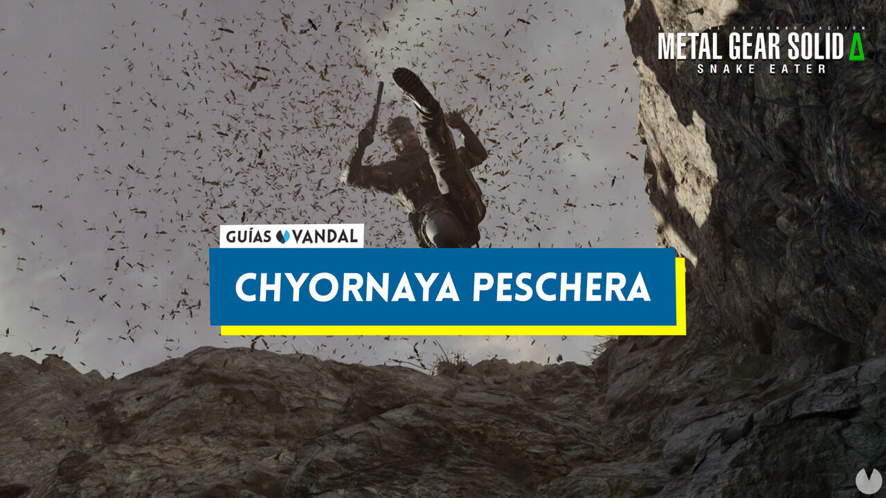 Chyornaya Peschera al 100% en Metal Gear Solid Delta - Metal Gear Solid Delta: Snake Eater
