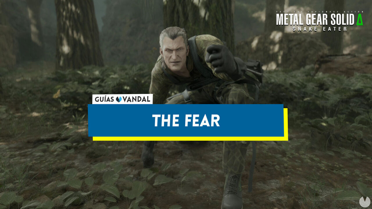 The Fear en Metal Gear Solid Delta: cmo derrotarle y recompensas - Metal Gear Solid Delta: Snake Eater