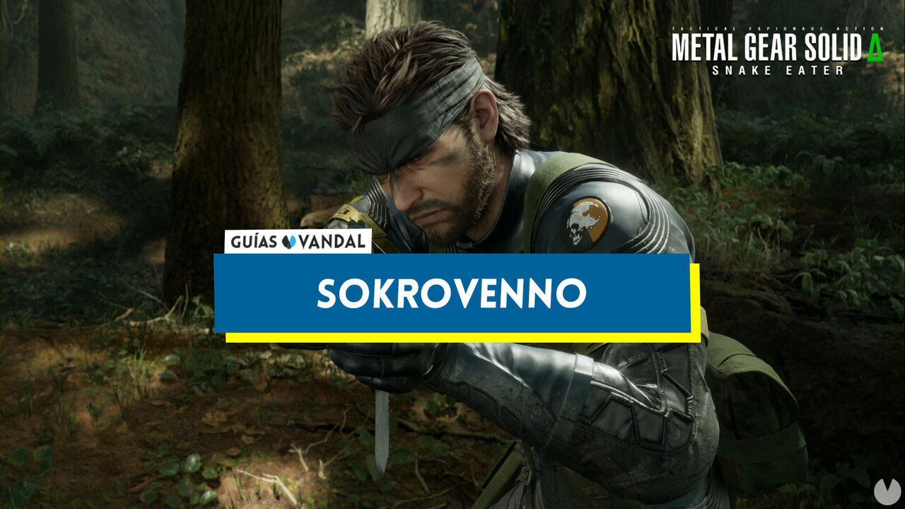 Sokrovenno al 100% en Metal Gear Solid Delta - Metal Gear Solid Delta: Snake Eater