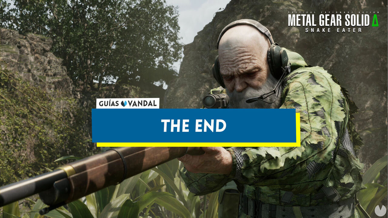 The End en Metal Gear Solid Delta: cmo derrotarle y recompensas - Metal Gear Solid Delta: Snake Eater