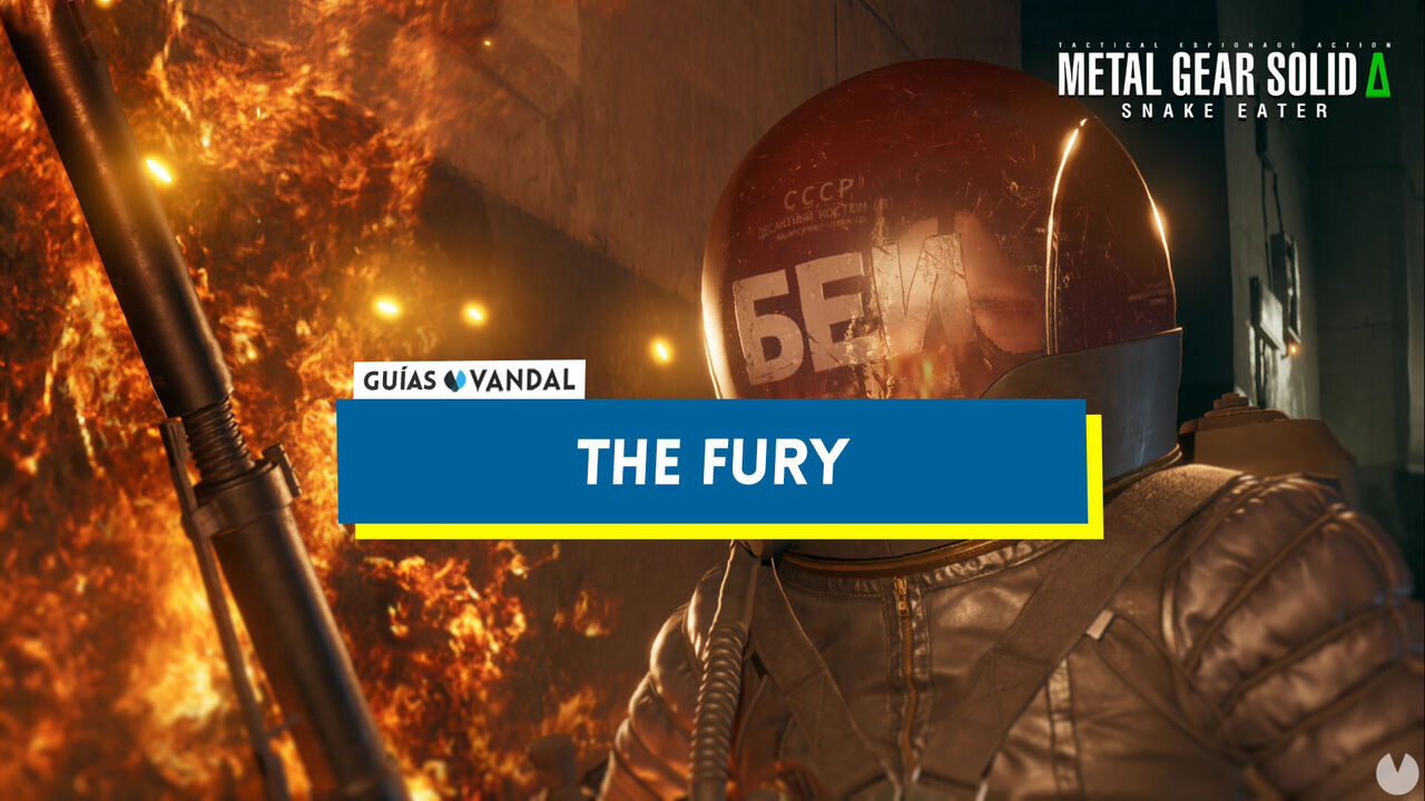 The Fury en Metal Gear Solid Delta: cmo derrotarle y recompensas - Metal Gear Solid Delta: Snake Eater