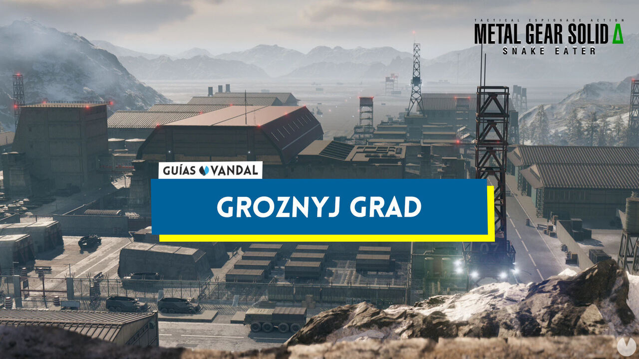 Groznyj Grad al 100% en Metal Gear Solid Delta - Metal Gear Solid Delta: Snake Eater
