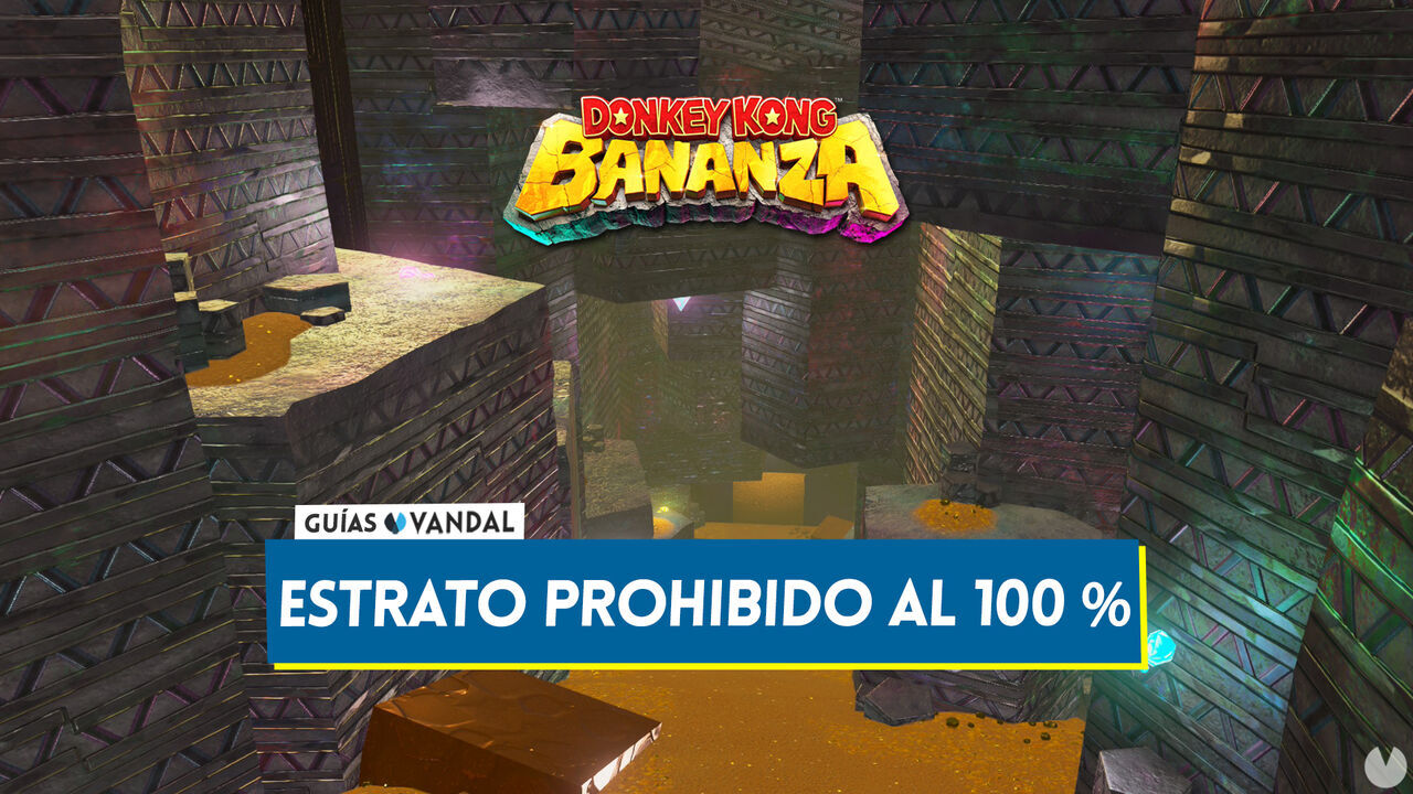 Estrato prohibido al 100% en Donkey Kong Bananza - Donkey Kong Bananza