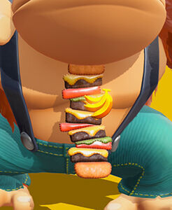 Donkey Kong Bananza - Corbata apetitosa