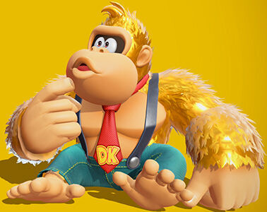 Donkey Kong Bananza - Color de pelaje Oro de banandio