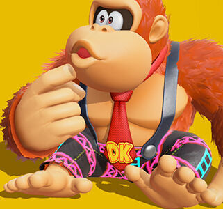 Donkey Kong Bananza - Pantalón retro