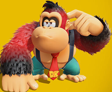 Donkey Kong Bananza - Color de pelaje Degradado fogoso