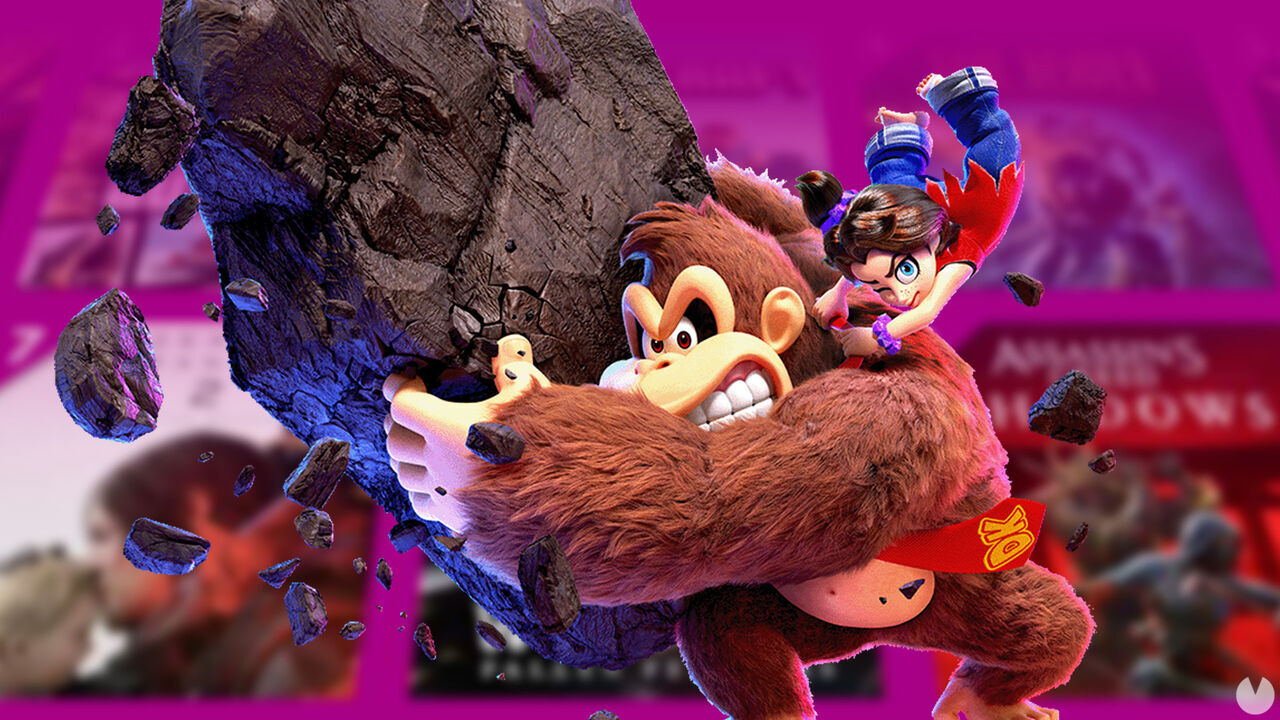 Donkey Kong Bananza de Switch 2 es el juego más vendido en España y en las tiendas GAME durante julio