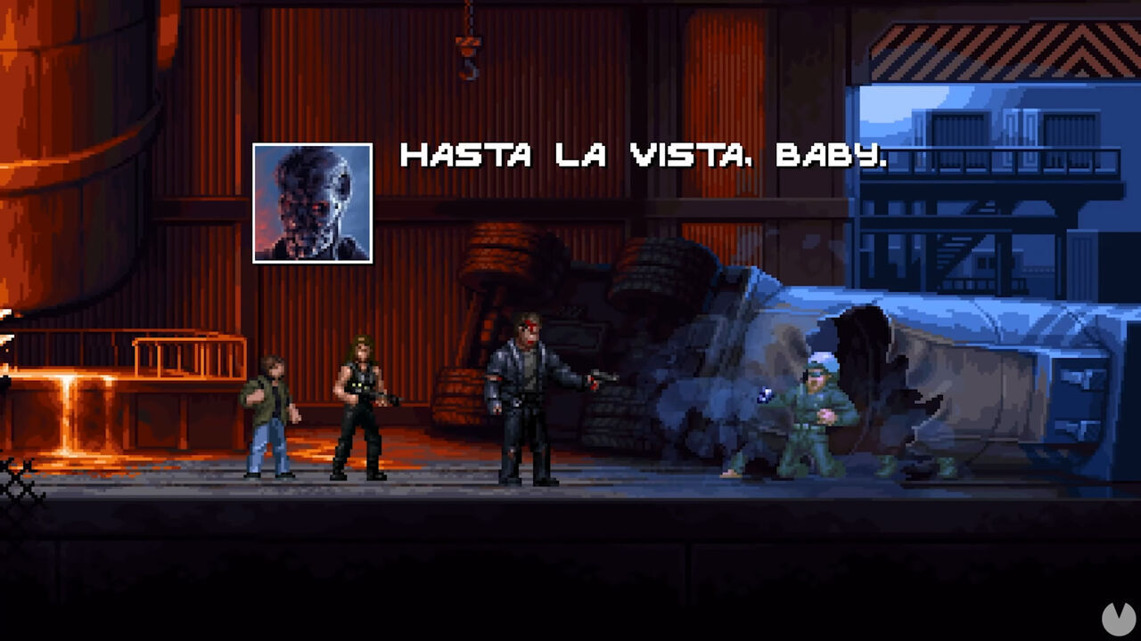 Este tráiler confirma que Terminator 2D: No Fate es una carta de amor a la película y las recreativas
