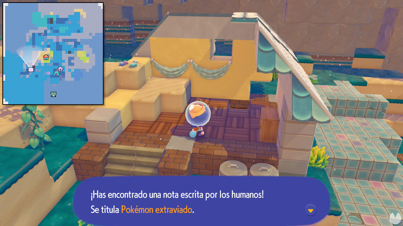 Pok�mon Pokopia DLC 1 Bubbly Basin - Found Wimpod note location
