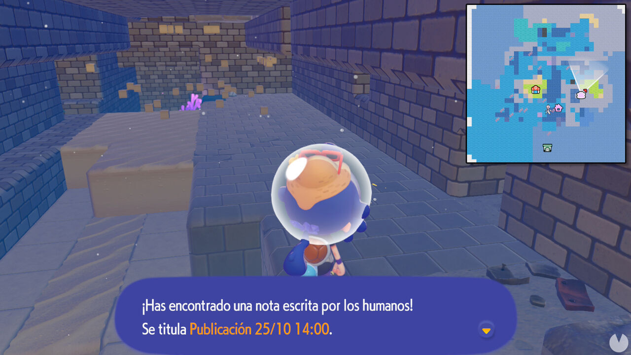 Pok�mon Pokopia DLC 1 Bubbly Basin - Post from October 25 at 2:00 p.m. letter location