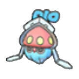Pok�mon Pokopia DLC 1 Bubbly Basin - Windup Inkay Large Lost Sunken Relic