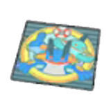 Pok�mon Pokopia DLC 1 Bubbly Basin - Swampert squad rug Large Lost Sunken Relic