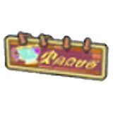 Pok�mon Pokopia DLC 1 Bubbly Basin - Caf� sign Large Lost Sunken Relic
