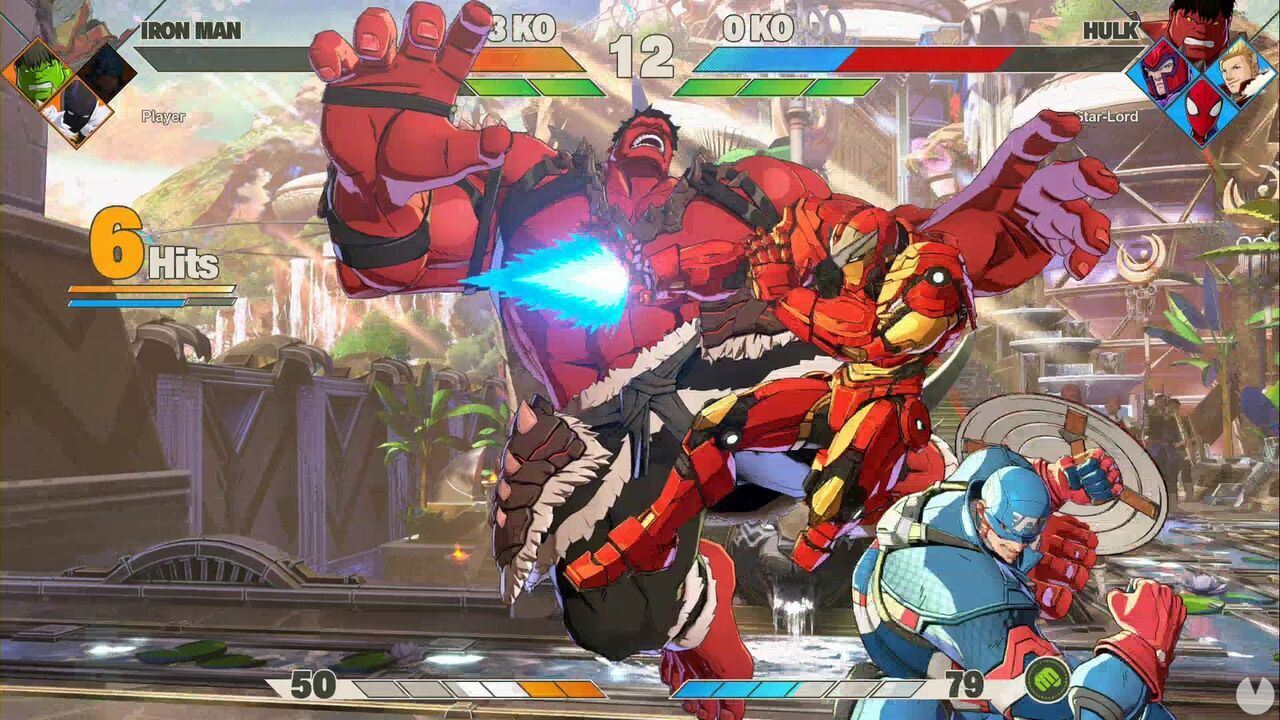 Marvel Tokon Fighting Souls - Game modes, second phase of an Arcadia Rumble round