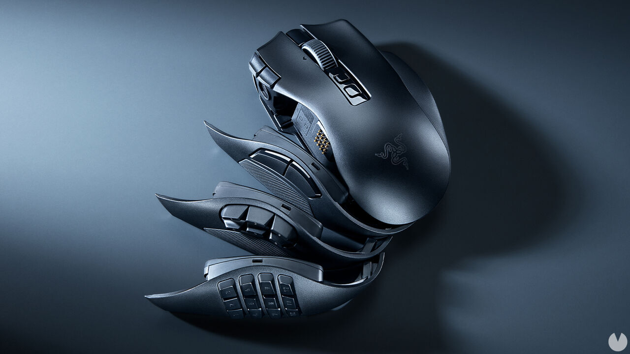 Razer Naga V3 Pro: el ratón que se transforma según el género cambiando solo una pieza