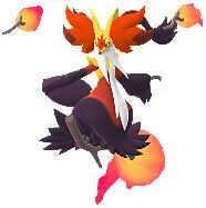 Pok�mon Go - Pok�mon Megaevoluci�n de sexta generaci�n: Mega Delphox